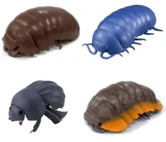【中古】トレーディングフィギュア 全4種セット 「だんごむし04 だんごむしとまんまるこがね」のサムネイル