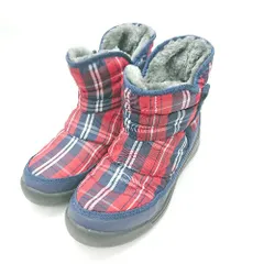 ◇ ⊇ HAWKINS SPORT ホーキンススポーツ ボア ショートブーツ サイズ22 レッド系 レディース E  【1412090015335】