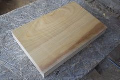 アウトレット タブ(椨)の一枚板 長さ約34.9cm 幅約21.8cm 厚さ約4.3cm DIY用 Z007