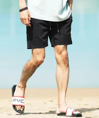 新品 未使用 メンズ ハーフパンツ 短パン JIGGYS SHOP ジギーズショップ  ストレッチジャージショーツ 212577 ブラック