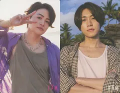 【中古】コレクションカード(男性) timelesz/菊池風磨・橋本将生/CD「FAM」【初回限定盤A】封入特典オリジナルトレーディングカードver.A