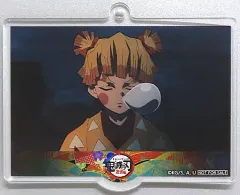 【中古】雑貨 我妻善逸 アクリルスタンドキーホルダー 「Blu-ray/DVD 鬼滅の刃 遊郭編 第四巻」 ソフマップ・アニメガ購入特典