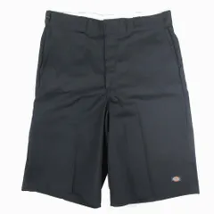 未使用 Dickies ディッキーズ ツイルワークショーツ ルーズフィット  42283 ハーフパンツ  ツイル生地 36 黒 ブラック DK011796 メンズ 古着 中古 USED