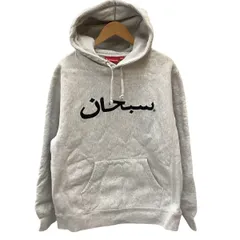 ♪♪Supreme シュプリーム パーカー SIZE L 21AW Arabic Logo Hooded Sweatshirt グレーのサムネイル