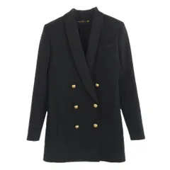 【BALMAIN✨️H＆Mコラボ】 金ボタン サテン ベロア ジャケット 2025年最新】BALMAIN H＆M バルマンの人気アイテム - メルカリ