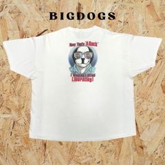 【ビッグサイズ】00s　BIG DOGS　ビッグドッグス　プリントT　バックプリント　オーバーサイズ　ヴィンテージ　ビンテージ　古着