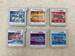 ポケットモンスター【動作品】　3DS　ソフト6点