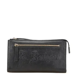 【美品】ブルガリ　クラッチバッグ　サイド　ロゴ金具　手提げ　ブラック　ナイロン BVLGARI】ブルガリ『クラッチバッグ』メンズ セカンドバッグ 1