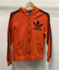 adidas アディダス 70S  VENTEX社製   穴あり 汚れあり タグ外れあり その他ジャケット デカタグ サイズ不明 オレンジ
