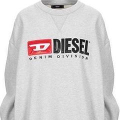 Diesel★ロング丈スウェット　グレー