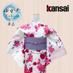 浴衣　KANSAI浴衣　手縫い仕立て♥新品未使用 2025年最新】カンサイ浴衣の人気アイテム - メルカリ
