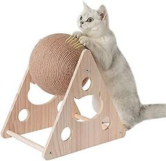 猫の爪の研削爪研削猫のおもちゃの研削爪猫ストレス解消運動不足ペットボールタイプ猫研削爪研削爪おもちゃ天然シルク麻ボールラウンドファッション