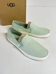 【新品未使用】  UGG アグ 1020090 レディース ブレンスニーカー スニーカー スリッポン 靴  BREN RETRO MINT US9 26cm