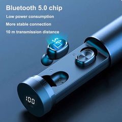 ⭐️売れてます⭐️最新型 新品 ワイヤレスイヤホン ボトルタイプ 黒 シルバー Bluetooth シンプル 多機能 LED 高音質 通話 音楽 HIFI Android iPhone 対応