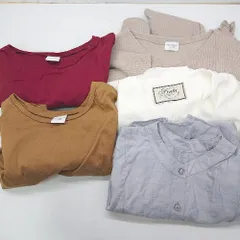 ◇ ⊇ 《 URBAN RESEARCH DOORS アーバン リサーチ ドアーズ まとめ売り5点セット サイズF ニット シャツ レディース 》 E  【1502180008016】