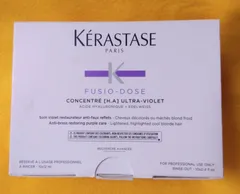 【3箱】ケラスターゼ BL フュジオドーズ ウルトラバイオレット コンサントレ 3箱】ケラスターゼ BL フュジオドーズ ウルトラバイオレット