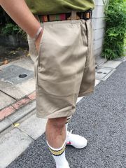 ◆VINTAGE チノショーツ 　70～80’s FINESILVER社製 　未使用品　アメリカ製