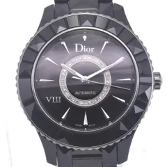 クリスチャンディオール Christian Dior CD1245E0 ユイット ダイヤモンド 自動巻き メンズ美品 G#125509のサムネイル