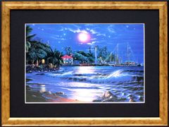 ラッセン ポスター「ラハイナ スターライト」海 マリンアート イルカ アート 絵画 インテリア