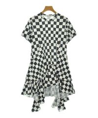 COMME des GARCONS 市松フリルワンピ 24SS モード ゴシック - メルカリ