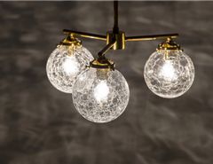 5灯パールシャンデリア日本製ヴィンテージ風照明レトロ照明