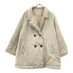 未使用 グレイル ベルト付き Aライン 中綿ジャケット F グレー系 GRAIL タグ付き レディース