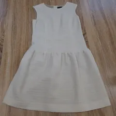 TOCCA ノースリーブ ワンピース オフホワイト系 0