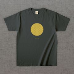 和柄Tシャツ　網目 -彩・円-