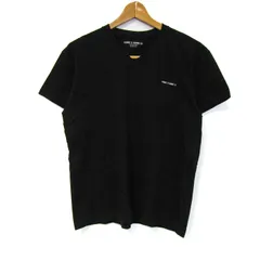 コムシコムサ 半袖Ｔシャツ トップス Vネック コットン メンズ Lサイズ ブラック COMME CI COMME CA 【中古】のサムネイル