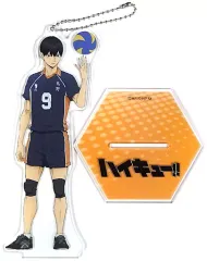 【中古】雑貨 影山飛雄 スタンド付ビッグクリアキーチェーンマスコット 「ハイキュー!!」