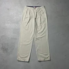 TOMMY HILFIGER トミーヒルフィガー 2タック ワイドチノパンツ メンズW34 