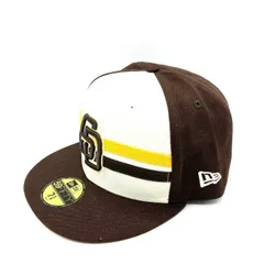 ★NEW ERA ニューエラ 59FIFTY サンディエゴ・パドレス 2024 ALLSTAR GAME ベースボールキャップ ブラウン size7 5/8