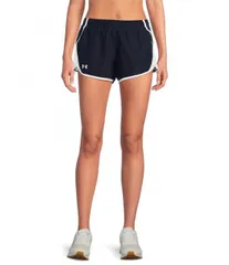【送料無料】 アンダーアーマー レディース ハーフパンツ・ショーツ ボトムス Fly-By Mid Rise 3 Shorts Midnight Navy