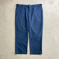 90年代 USA製 Dickies ディッキーズ ワークパンツ 拡張ウエスト メンズW44 