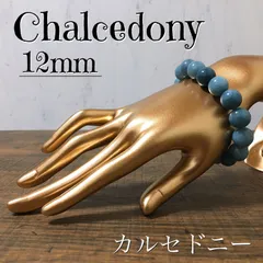 【内省Reflection】 天然石 カルセドニー ブレスレットのサムネイル