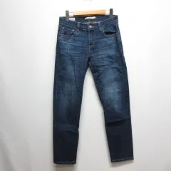 リーバイスプレミアム Levis PReMIUM BORROWED FROM THE BOYS ジーンズ 25 インディゴ デニム パンツ ジッパーフライ 日本製