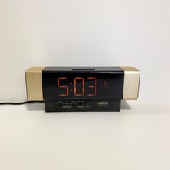 Vintage SEIKO digital table clock space age design レトロ セイコー