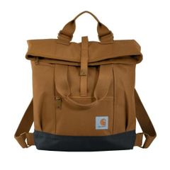 カーハート　トート バックパック　茶　●新品　Carhartt リュック 多機能