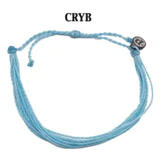 値下げ Pura Vida プラヴィダ ブレスレットOriginals Collection SOLID コードブレス お守り アクセサリー ジュエリー ブレス カラー:CRYB puravida プラビダのサムネイル
