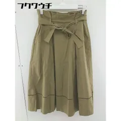 ◇ ◎ Loungedress ラウンジドレス ロング フレア スカート サイズF カーキ レディース  【中古】 【1107160008132】のサムネイル
