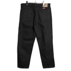 90's 00's ラングラー ブラック デニムパンツ (38×30位) 黒 ストレート スーパーブラック 90年代 アメリカ製 旧タグ オールド Wrangler　アメリカ古着 USED  ビンテージ ヴィンテージ