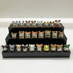 ◆ 【ジャンク品】 26点 まとめ商品 とっとこハム太郎 指人形 ミニフィギュア ソフビ 当時物 現状品 0.25kg