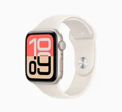 「新品」Apple Watch SE 3 GPSモデル 44mm MEHG4J/A [スターライトスポーツバンド S/M] スマートウォッチ
