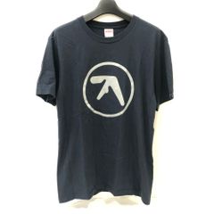 07w8075★ SUPREME シュプリーム 90∼00’s Aphex Twin Ambient Works Tee エイフェックス ツイン アンビエントワークス 半袖Ｔシャツ  ネイビー メンズ Sサイズ【中古品】