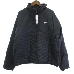 ナイキ NIKE タグ付き ミッドウェイトパファージャケット ブルゾン 中綿 黒 ブラック 2XL XXL