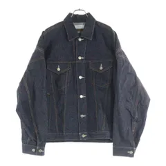 ○★新品未使用　FACETASM　ドットデニムフーデッドジャケット　4　ブルー系 ○☆新品未使用 FACETASM ドットデニムフーデッドジャケット 4