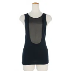 メゾンマルジェラ Maison Margiela 12SS タンクトップ シースルー 38 ブラック 黒のサムネイル