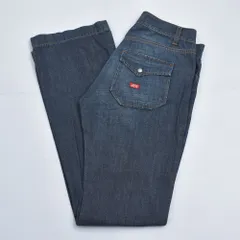 90s イタリア製 MISS SIXTY ミス・シックスティ ローライズデニムパンツ ヴィンテージ ブーツカット ビンテージ ヨーロッパ古着 レディースW74cmのサムネイル