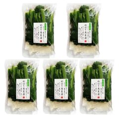 和歌山県産 おおた商店 めはり高菜漬け 紀州めはり高菜 冷凍便 180g 5袋