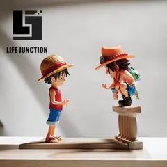 ワンピース ワールドコレクタブル フィギュア ログストーリーズ ルフィ＆エース